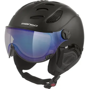 MANGO přilba CUSNA VIP, černá mat 60-62 cm