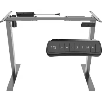 Stolová podnož ANTARES elektricky výškově nastavitelná podnož Silent Grey rozsah zdvihu 71 - 121 cm