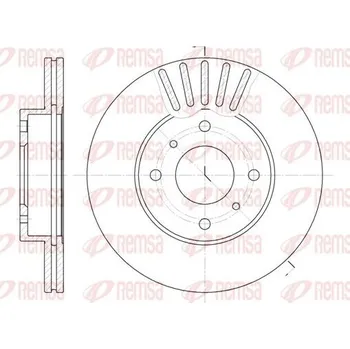 Brzdový kotouč Brzdový kotouč REMSA 6179.10