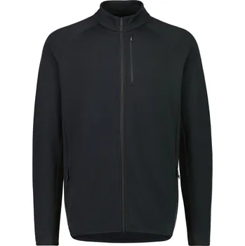 Pánská mikina merino mikina MONS ROYALE APPROACH JACKET black Velikost: M