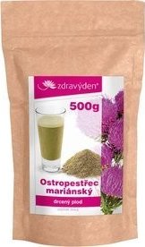 Zdravý den Ostropestřec mariánský, drcený plod 500g