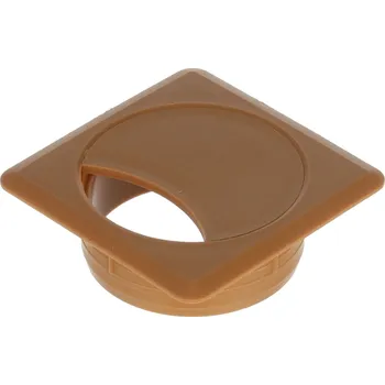 kabelová chránička Interex Kabelová průchodka QUADRO PVC / Buk