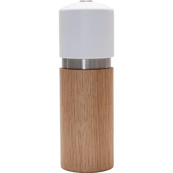 Mlýnek na koření Ručně vyráběný mlýnek na sůl Invincible, buk, olej a bílý lak