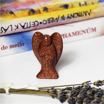 Anděl avanturín zlatý