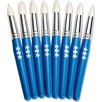 Umělecký štětec Univerzální kulaté štětce, 11 mm, sada 8 ks.