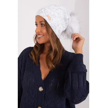 Čepice Glara Dámská žíhaná vlněná čepice 976362