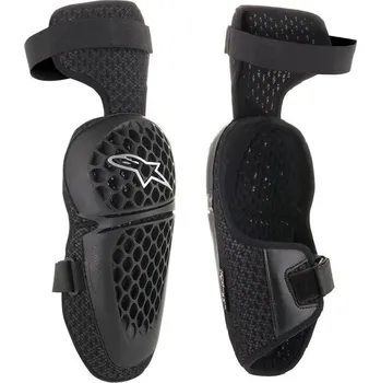 Motocyklový chránič kolene a holeně Dětské kolenní chrániče ALPINESTARS BIONIC PLUS černé velikost L/XL, pár