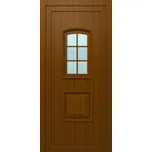 Solid Elements Vedlejší vchodové dveře Maria, 80 P, rozměr vč. zárubně: 880 × 1980 mm, plast, pravé, dub zlatý, prosklené W1DRBCZTK2.0017