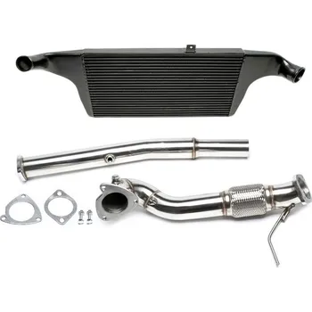 Turbodmychadlo TA Technix intercooler + downpipe bez katalyzátoru Audi TT (8N) 1.8T