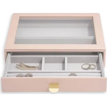 Šperkovnice Stackers, Šperkovnice se šuplíkem Blush Classic Display Drawer | růžová 75811