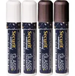 Silný křídový voděodolný popisovač Securit, šířka hrotu 7-15 mm, 2xbílý, 2xčerný