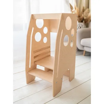 učicí věž Woodisio Učící věž CLOE Barva: Přírodní dřevo