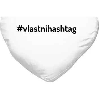 Polštář Polštář srdce 40x35 cm Vlastní hashtag