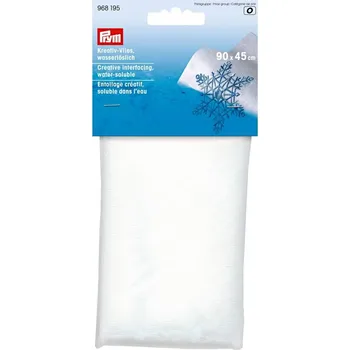 PRYM Kreativní zpevňovací materiál, vodou rozpustný