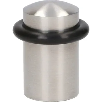 Walteco Dveřní zarážka, ocel, nerez, ø 35 × 46 mm 40123