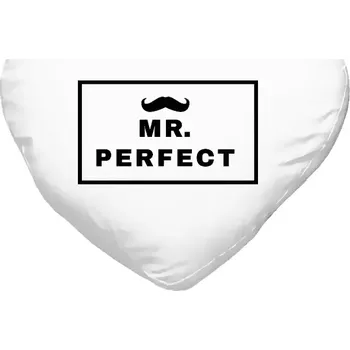 Polštář Polštář srdce 40x35 cm Mr. Perfect
