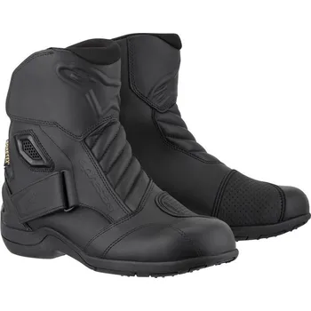 Moto obuv Boty new land gore-tex, alpinestars (černá, vel. 47)