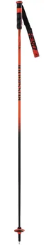 Sjezdová hůlka Rossignol Hero Carbon černé/červené 2023/24 135 cm