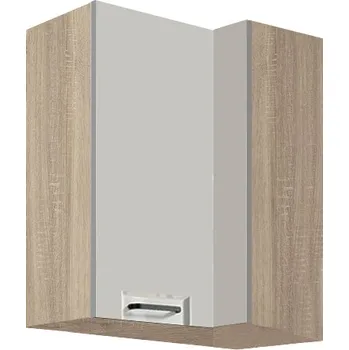 Fadome Horní rohová kuchyňská skříňka Annabel 44G, levá Zvolte korpus: Dub sonoma