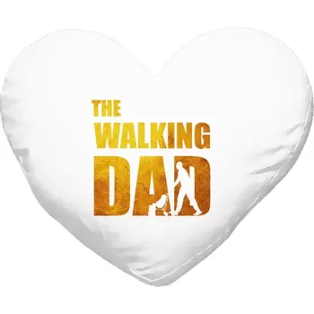 Polštář Polštář srdce 40x35 cm The Walking Dad