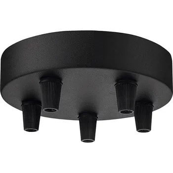 Home Sweet Home Stropní baldachýn, 4,5 cm, ø 12 cm, černý&nbsp;F100186-21