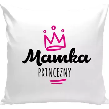 Polštář Polštář bílý 40x40 cm Mamka princezny