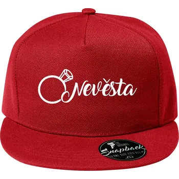 Party dekorace Snapback kšiltovka Nevěsta, prsten