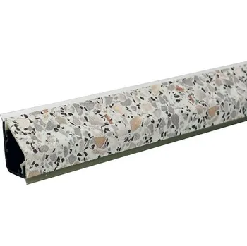 přechodová lišta Kantoflex Ukončovací lišta nástěnná, Ravena šedá, 600 × 24 × 16 mm&nbsp;5114289