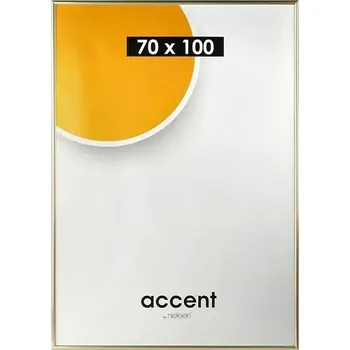 Fotoalbum Fotorámeček Pla-Style, 70 × 100 cm, plastový, zlatý 3171015