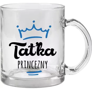 Hrnek 330 ml - skleněný Taťka princezny