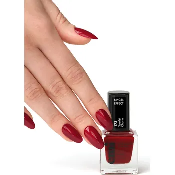 Lak na nehty emi Ultra Strong NP Scarlet Сharm #172, 9 ml. - Klasický lak s gelovým efektem