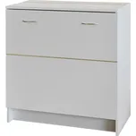 Idea nábytek Skříňka na lůžkoviny 145 bílá