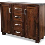 DPV Komoda 120 masiv TYP C Barva: Teak, Rozměr: KOMODA 120 MASIV HL