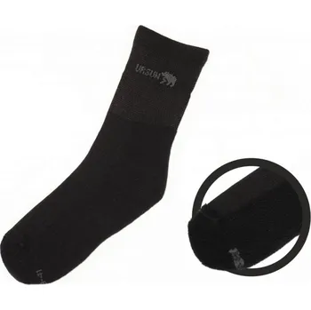 Pánské ponožky Hřejivé podpletené ponožky se stříbrem černé Velikost: 39/41