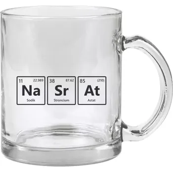 Hrnek 330 ml - skleněný NaSrAt