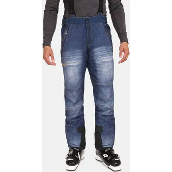Pánské lyžařské kalhoty KILPI Jeanso modré Velikost: S Short