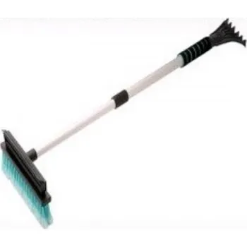 Autoškrabka Škrabka teleskopická 3v1 s metličkou a stěrkou na auto 63-90cm