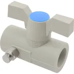 FV - plast Kulový kohout, ⌀ 20 mm, vypouštěcí ventil E302020