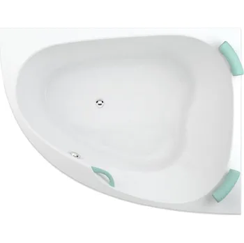 Vana Teiko Asymetrická rohová vana SPINELL 160 PRAVÁ 160x125x54 cm / objem: 360 l