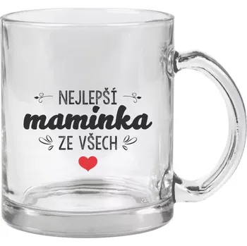 Hrnek 330 ml - skleněný Nejlepší maminka ze všech