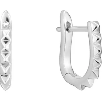 Náušnice Dámské náušnice Ania Haie E025-07H Mincovní stříbro Šedá (1 cm)