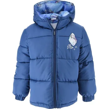 Dívčí bunda Disney Frozen Elsa tmavě modrá dívčí bunda Velikost: 128