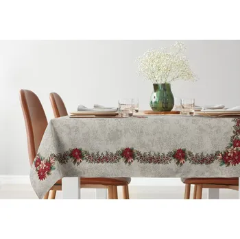 ubrus Gobelínový ubrus vánoční hvězda, 100 x 100 cm