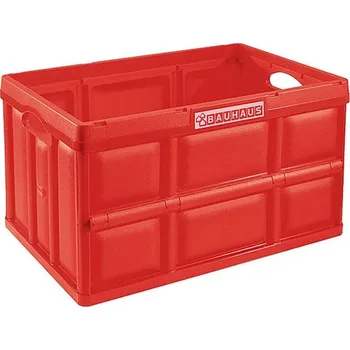 Přepravka na jídlo BAUHAUS Skládací přepravka, 47,5 × 35,2 × 23,5 cm, 32 l, Nosnost: 30 kg 8035428542BH06