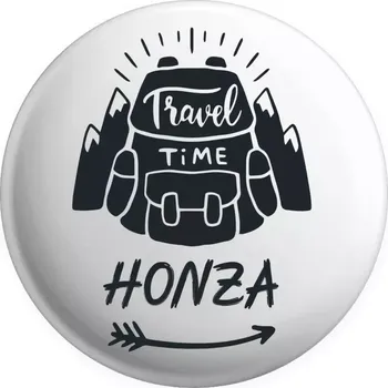 Placka Travel time se jménem