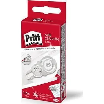 HENKEL Náplň do korekčního rolleru Pritt Refill”, 6 mm x 12 m, HENKEL 27343