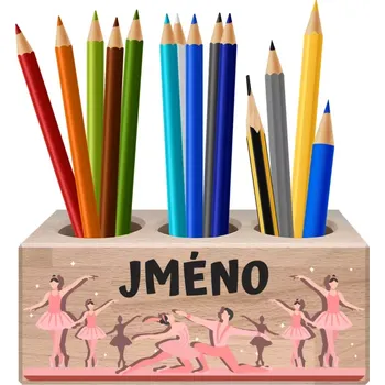 Dekorace do dětského pokoje Pastelkovník Balet se jménem