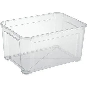 Úložný box Regalux Clear Box Úložný box L, 54,8 × 38,4 × 28,3 cm, 47 l, transparentní 8624100020204