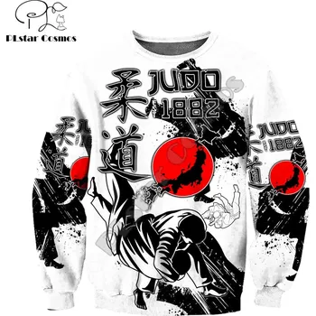 Pánská mikina Mikina s potiskem Judo Anime Harajuku 3D Velikost: L, Barva (Varianta): Mikina