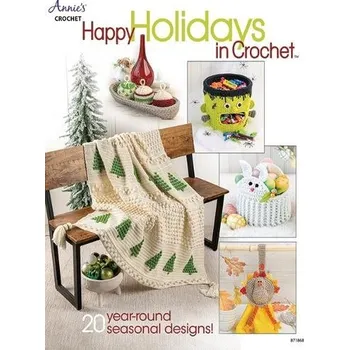 Cizojazyčná kniha Happy Holidays in Crochet - Crochet, Annie's
